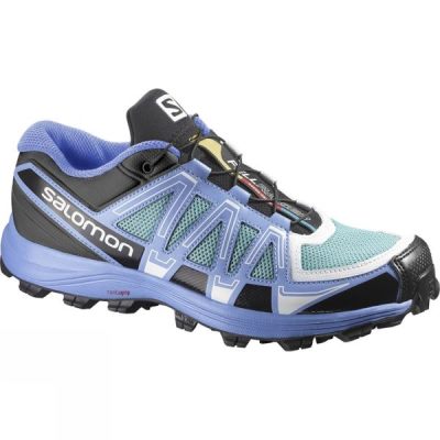 Zapatillas Running Salomon Fellraiser Mujer Moradas / Verde - Chile XHP328140